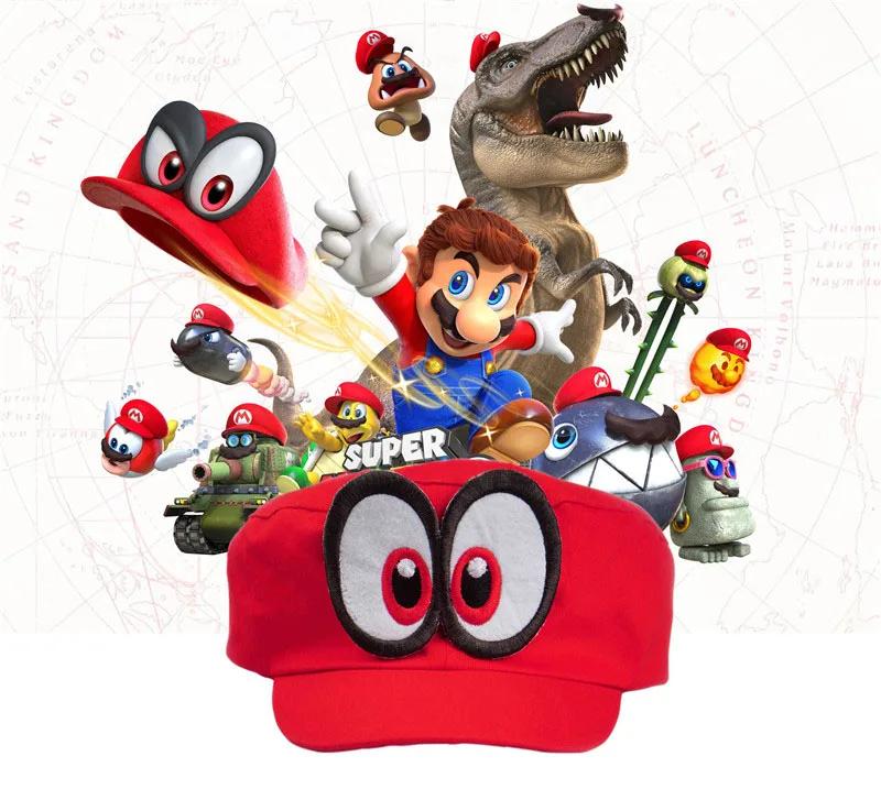 Game Super Mario Bro Odyssey Hat Mario Cosplay Cap High Quality Mario Caps Adult Kids Cosplay Hat Costume Accessories Props
Game Super Mario Bro Odyssey Hat Mario Cosplay Cap High Quality Mario Caps Adult Kids Cosplay Hat Costume Accessories Props