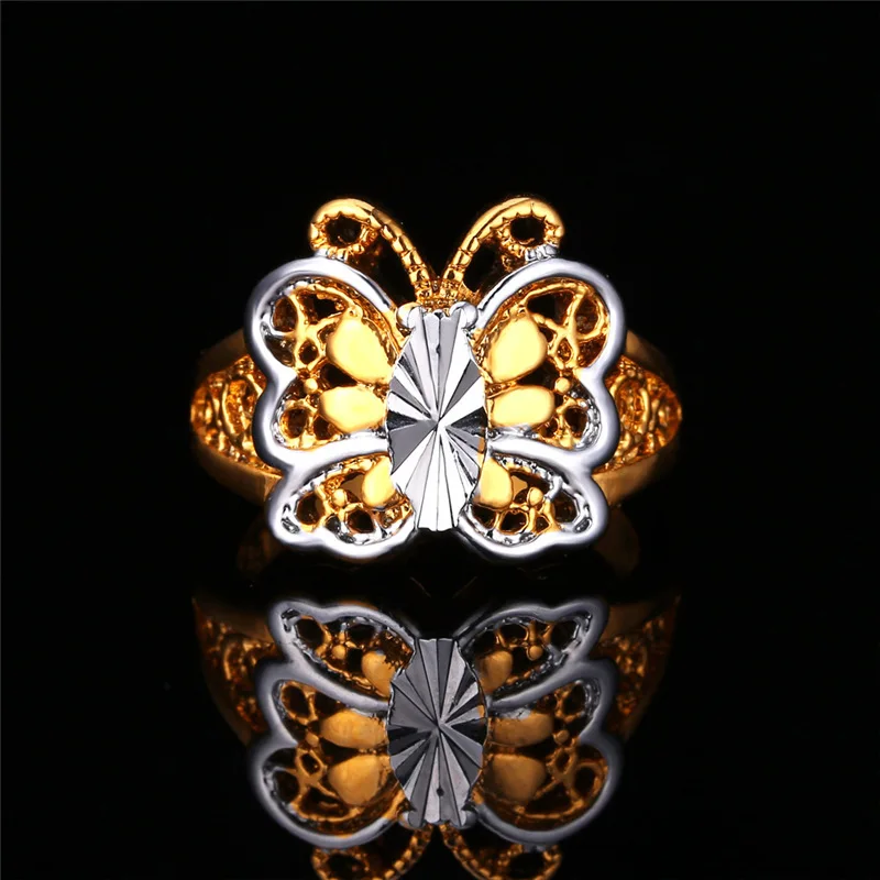 Kpop Butterfly Ring New Gold Color Trendy Fashion Jewelry Wholesale Women Party & Wedding With Gift Box R201
Kpop Butterfly Ring New Gold Color Trendy Fashion Jewelry Wholesale Women Party & Wedding With Gift Box R201