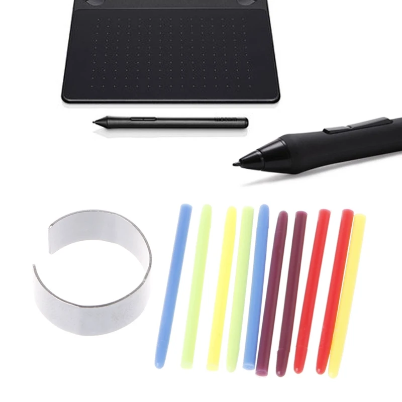 Graphic Drawing Pad Pen Nibs for Wacom Intuos, Bamboo Graphire Tablet Stylus Digital Pens, 10-Pack -Colorful
Graphic Drawing Pad Pen Nibs for Wacom Intuos, Bamboo Graphire Tablet Stylus Digital Pens, 10-Pack -Colorful