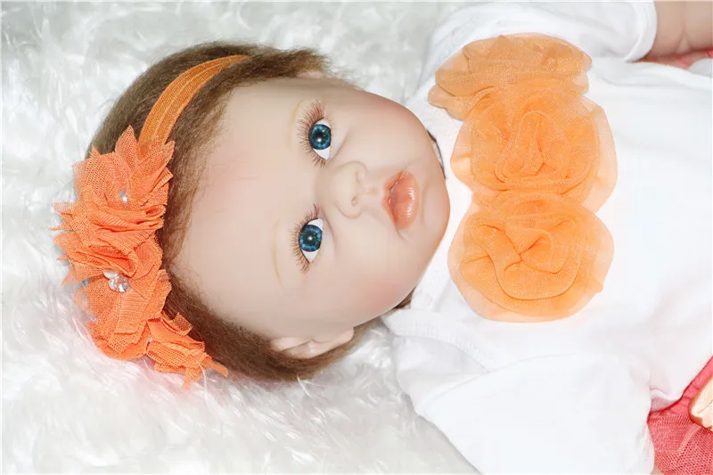 Bebe 22 Inch Reborn Baby Doll Lifelike Newborn Princess Girl Babies Real Looking Alive Boneca Kids Birthday Gift bonecas
Bebe 22 Inch Reborn Baby Doll Lifelike Newborn Princess Girl Babies Real Looking Alive Boneca Kids Birthday Gift bonecas