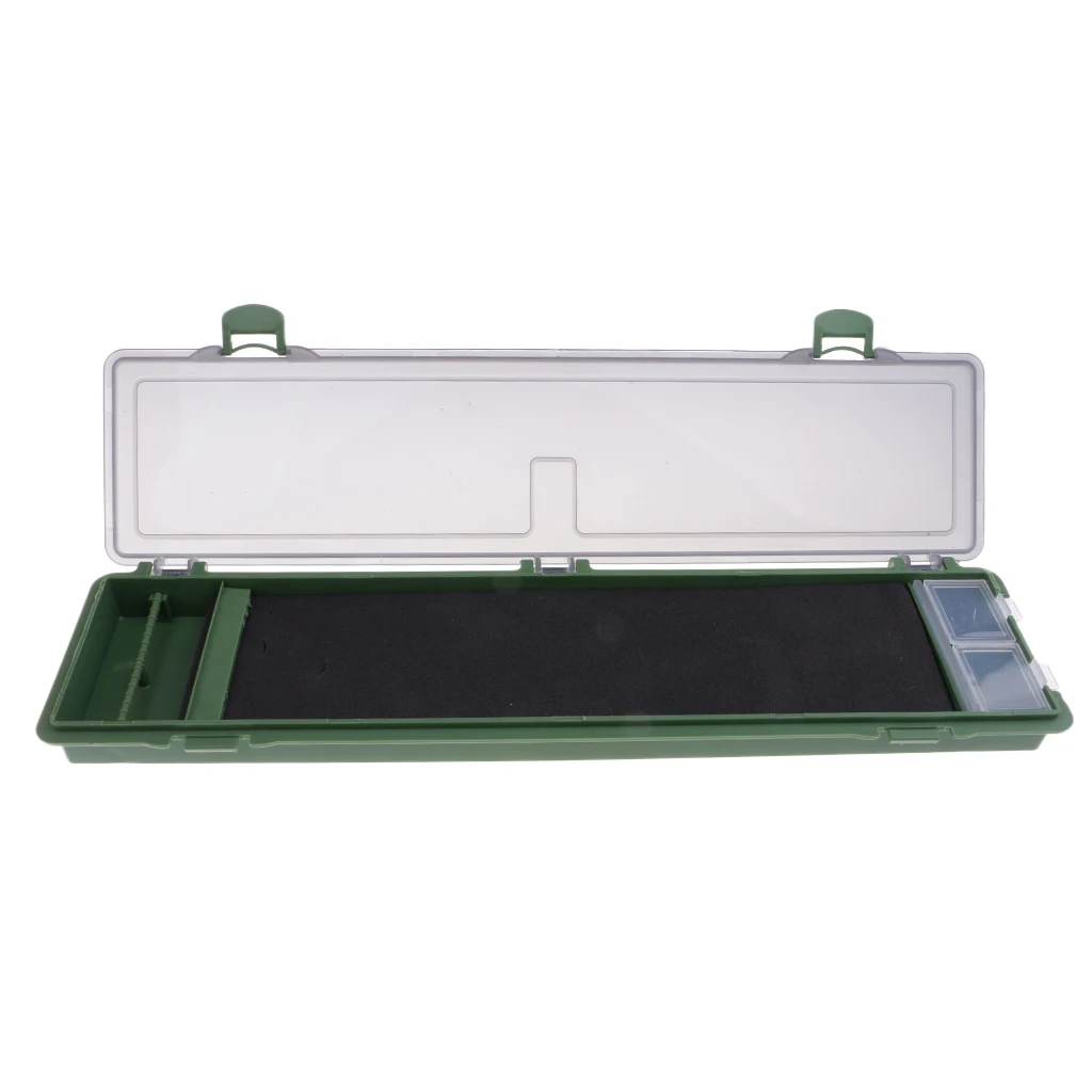 Stiff Hair Rig Board Carp Fishing Rig Box Plastic Tackle Storage Container Convenient to classify your things
Stiff Hair Rig Board Carp Fishing Rig Box Plastic Tackle Storage Container Convenient to classify your things