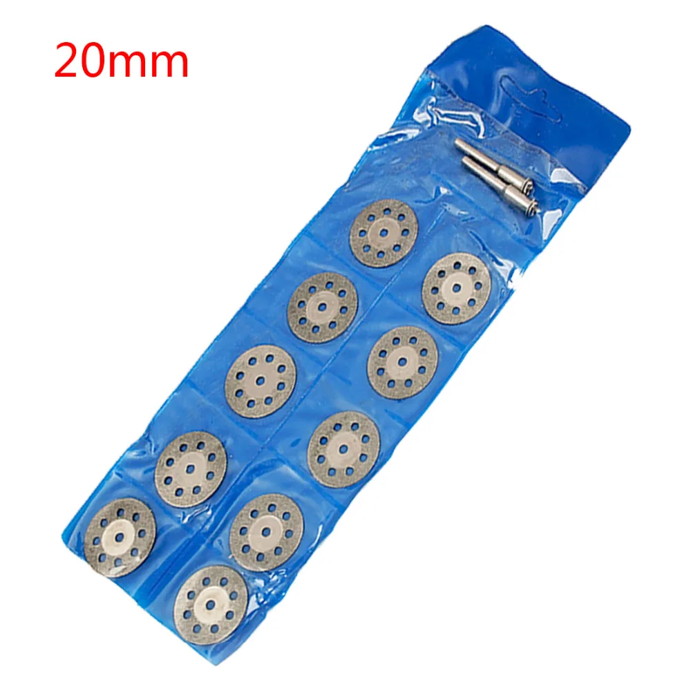 10Pcs 20mm Diamond Coated Double Side Cutting Discs Metal Grinding Wheel Disc Circular Saw Dremel Accessories for Rotary Tool
10Pcs 20mm Diamond Coated Double Side Cutting Discs Metal Grinding Wheel Disc Circular Saw Dremel Accessories for Rotary Tool