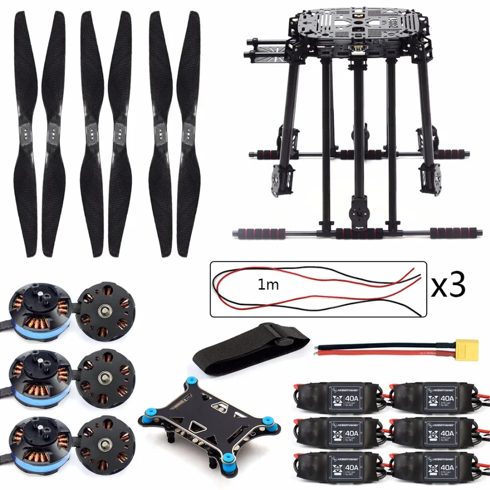 DIY ZD850 рама комплект с шасси 620KV бесщеточный двигатель 40A ESC 1555 реквизит амортизатор для FPV 6 осей Дрон F19833-B
DIY ZD850 рама комплект с шасси 620KV бесщеточный двигатель 40A ESC 1555 реквизит амортизатор для FPV 6 осей Дрон F19833-B