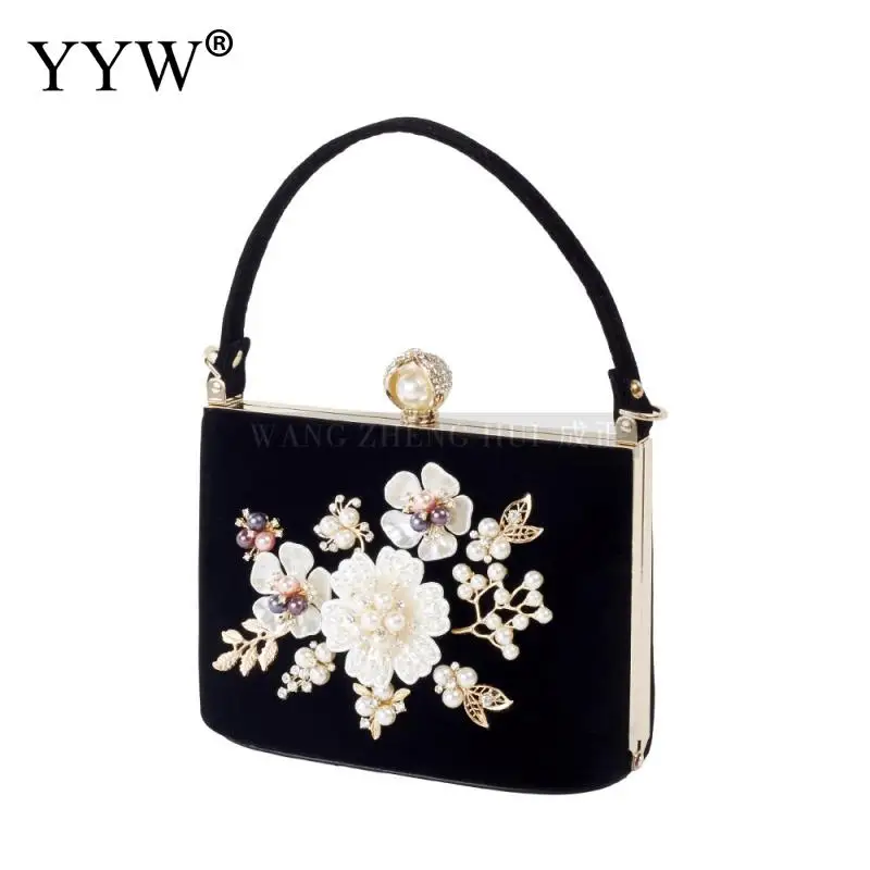 Female Pearl Handbag Women Vintage Purple Crystal Flower Evening Bag Velvet Wedding Party Bridal Floral Clutch Velour Bag Purse
Female Pearl Handbag Women Vintage Purple Crystal Flower Evening Bag Velvet Wedding Party Bridal Floral Clutch Velour Bag Purse