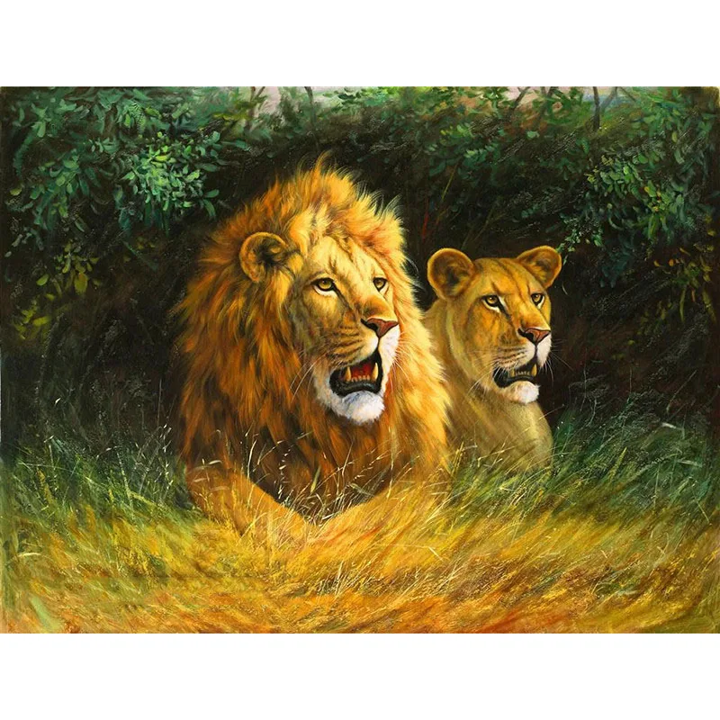 Full Square/Round DIY Diamond Embroidery lion 5D Diamond Painting Rhinestone Mosaic Home Decor HYY
Full Square/Round DIY Diamond Embroidery lion 5D Diamond Painting Rhinestone Mosaic Home Decor HYY