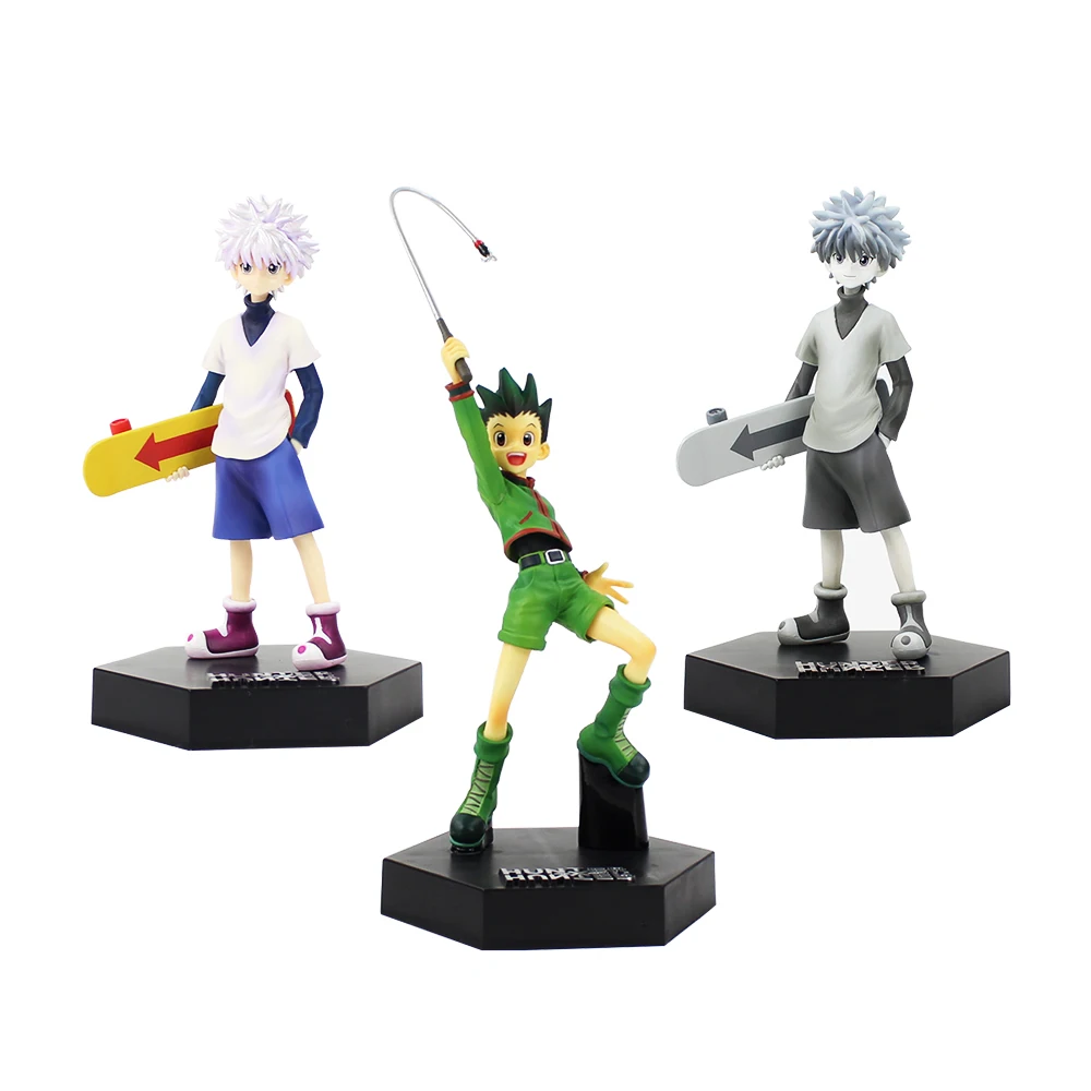 Игрушечные фигурки Hunter X Hunter, игрушечные куклы из аниме Freecss Killua Zoldyck, Коллекционная модель
Игрушечные фигурки Hunter X Hunter, игрушечные куклы из аниме Freecss Killua Zoldyck, Коллекционная модель