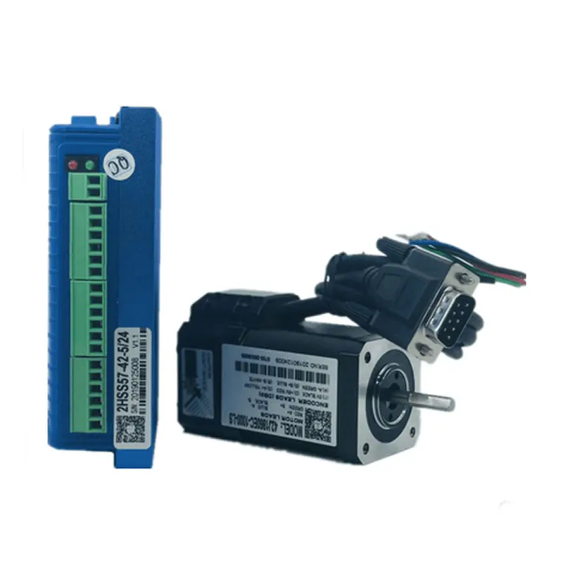 JMC 0.7Nm Nema17 42MM 100Oz-in DC 24-60V 1000RPM Closed Loop Stepper Motor Driver Hybird Encoder Easy Servo 2Ph Motor Drive Kits
JMC 0.7Nm Nema17 42MM 100Oz-in DC 24-60V 1000RPM Closed Loop Stepper Motor Driver Hybird Encoder Easy Servo 2Ph Motor Drive Kits