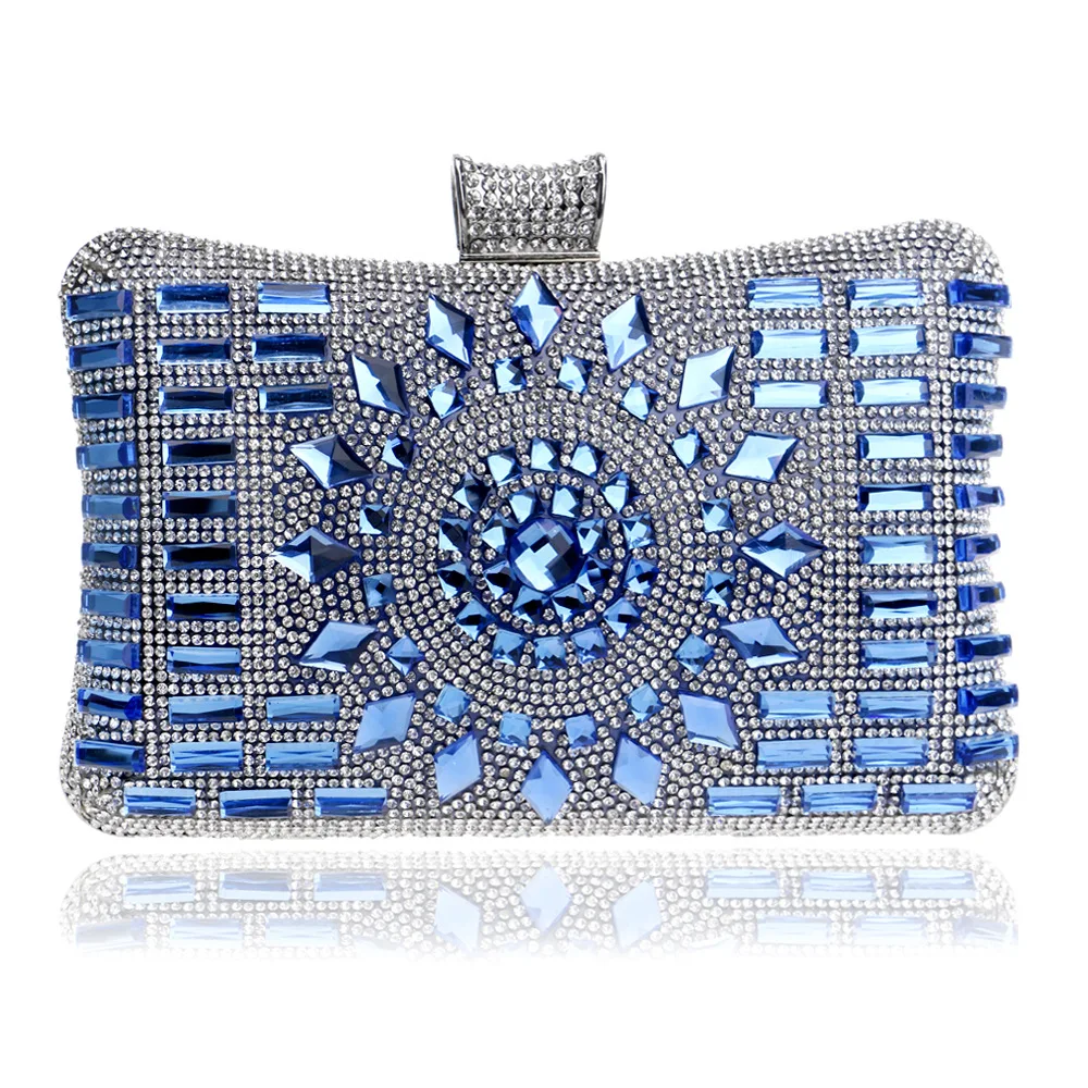 New glass diamond silver evening bags top quality gold clutch bag elegant blue bag party wedding bridal purse Shoulder Handbags
New glass diamond silver evening bags top quality gold clutch bag elegant blue bag party wedding bridal purse Shoulder Handbags
