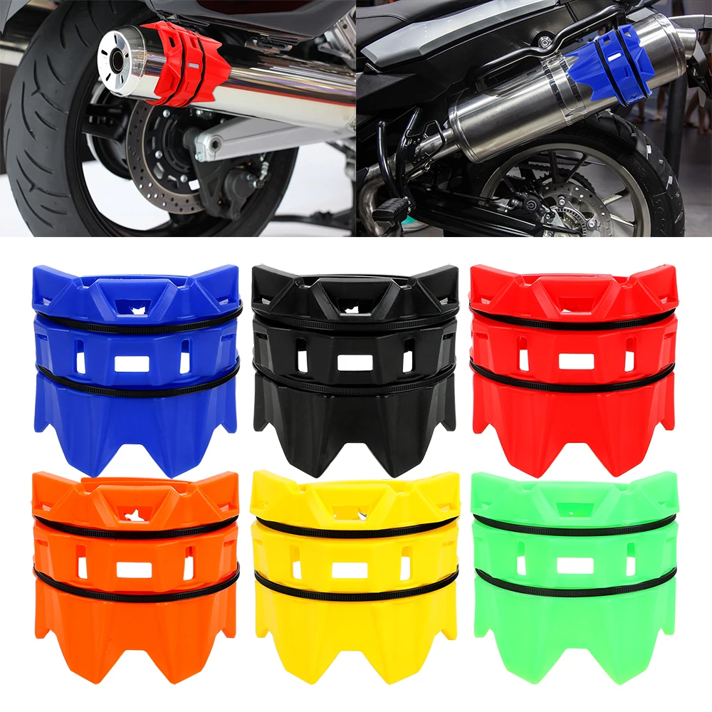 LEEPE Motorcycle Exhaust Muffler Pipe Shield Protector Guard Universal Anti-hot Glue
LEEPE Motorcycle Exhaust Muffler Pipe Shield Protector Guard Universal Anti-hot Glue