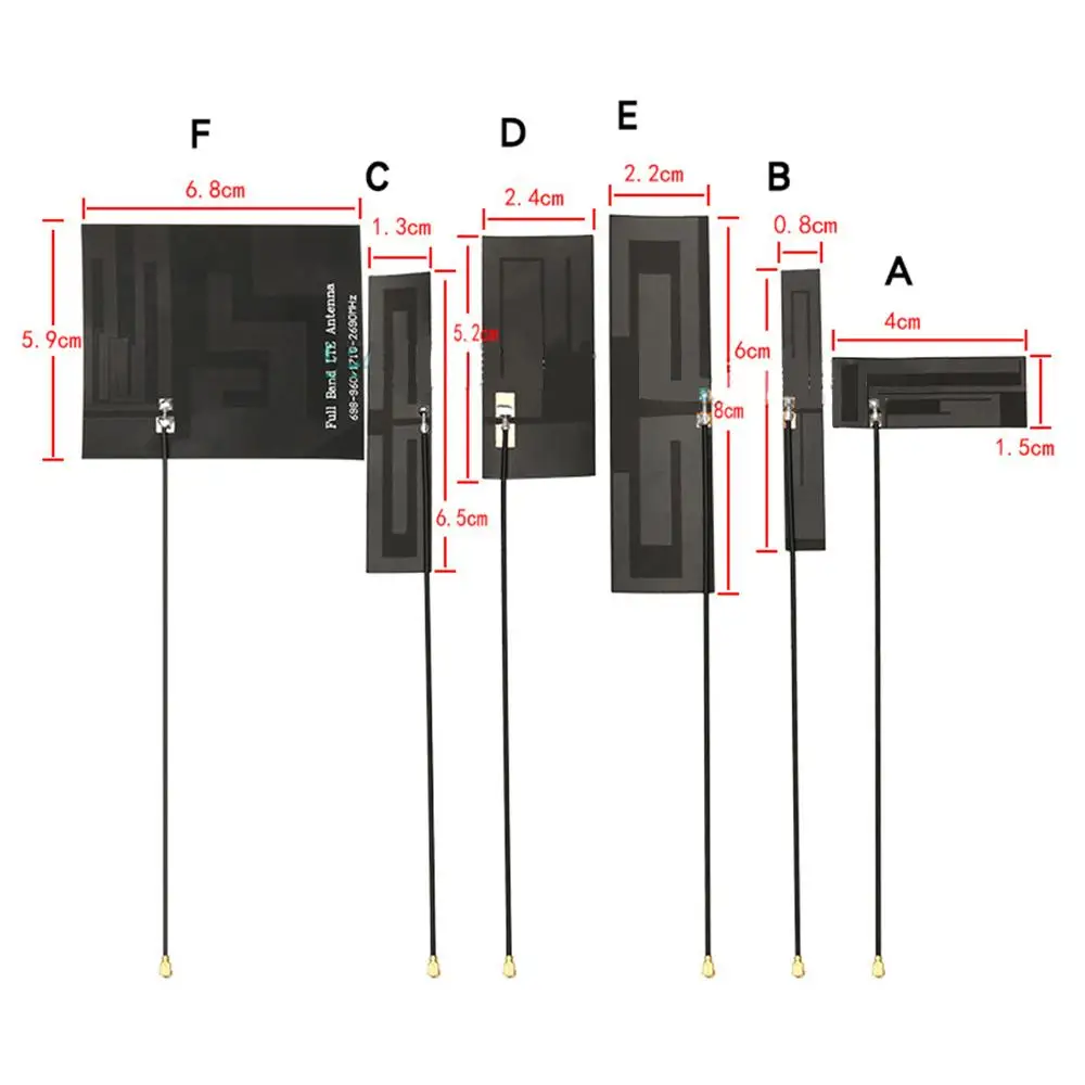 

2PCS 2G/GSM Antenna 700-960Mhz 6dbi Internal PCB FPC Soft Aerial 65x13mm NEW Wholesale Price