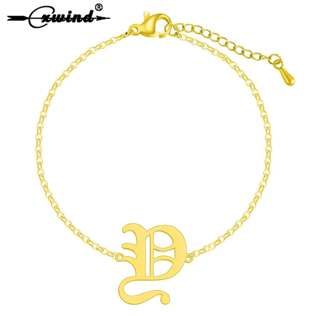 Cxwind Gold Color English Letter Y Bracelets for Women Men Bangle Cuff Beach Couple Gift Fashion Adjustable Chain Jewelry
Cxwind Gold Color English Letter Y Bracelets for Women Men Bangle Cuff Beach Couple Gift Fashion Adjustable Chain Jewelry