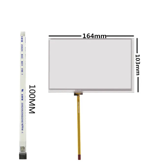 7 Inch Resistance screen AT070TN83 v.1 AT070TN82 84 v.1 Original Handwritten Car DVD Navigation GPS Touch Screen Panel
7 Inch Resistance screen AT070TN83 v.1 AT070TN82 84 v.1 Original Handwritten Car DVD Navigation GPS Touch Screen Panel