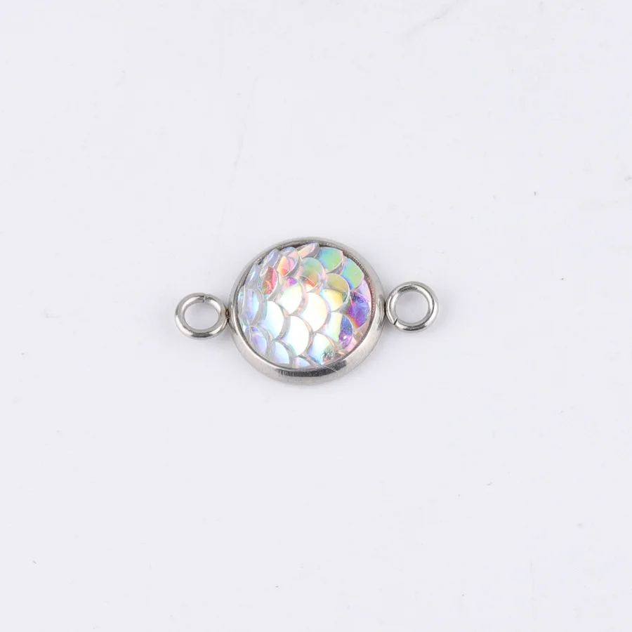 Jaymaxi 10mm Charms Connector Faux Druzy Resin Cabochon Stainless Steel Mermaid Charm Pendant DIY Craft 20pcs/lot
Jaymaxi 10mm Charms Connector Faux Druzy Resin Cabochon Stainless Steel Mermaid Charm Pendant DIY Craft 20pcs/lot