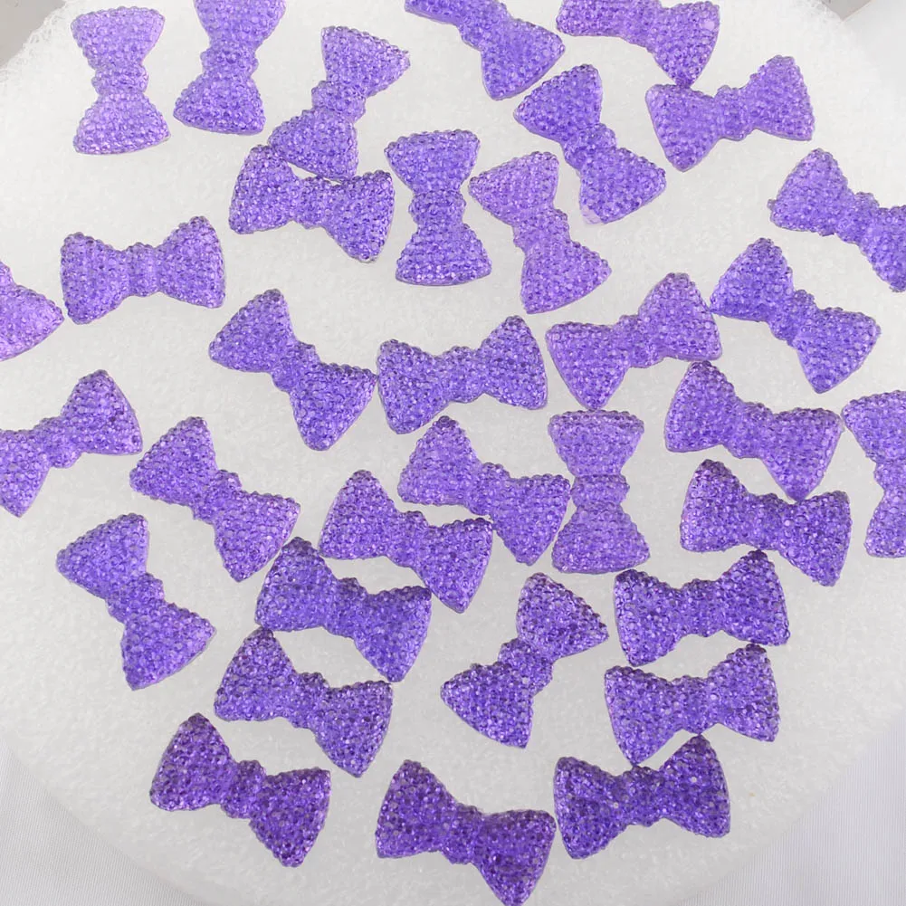 BOLIAO 20Pcs 12*20 mm (0.47*0.79 In) Bow Shape Resin Purple Scrapbook Shiny Delicate Clothes/Bags/Hats Decoration Craft DIY
BOLIAO 20Pcs 12*20 mm (0.47*0.79 In) Bow Shape Resin Purple Scrapbook Shiny Delicate Clothes/Bags/Hats Decoration Craft DIY