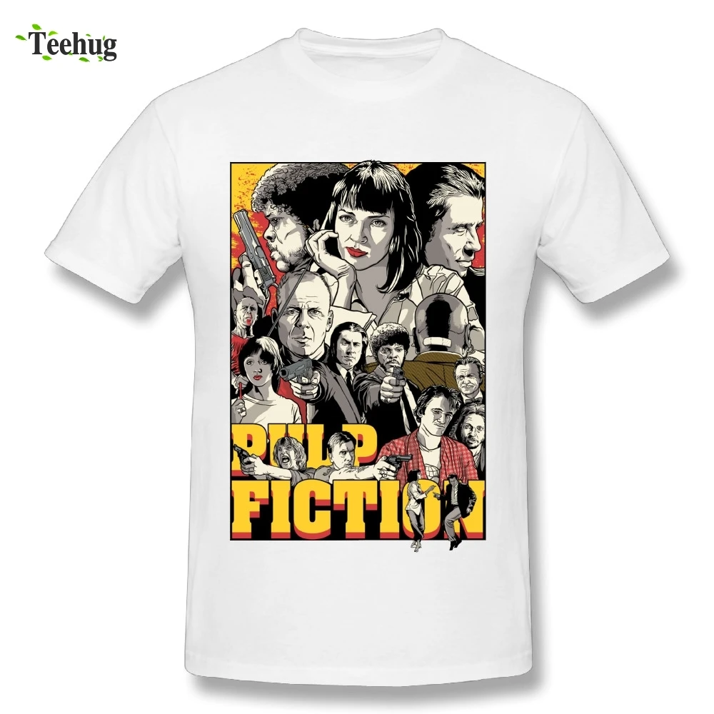 2018 Summer Fashion Pulp Fiction T Shirt Movie Graphic Cotton Print Man's T-Shirts Camiseta
2018 Summer Fashion Pulp Fiction T Shirt Movie Graphic Cotton Print Man's T-Shirts Camiseta