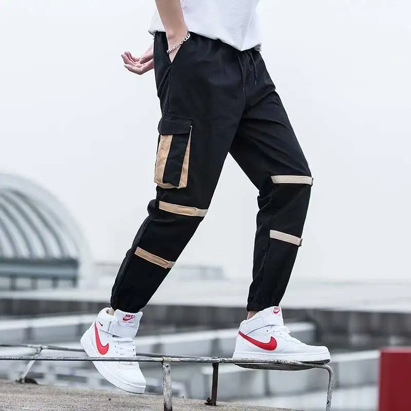 Hip Hop Cargo Pants Streetwear Splice Joggers Pants Men Casual Work Pant Trousers Cool High Street Elastic Waist Harem Pant Men
Hip Hop Cargo Pants Streetwear Splice Joggers Pants Men Casual Work Pant Trousers Cool High Street Elastic Waist Harem Pant Men