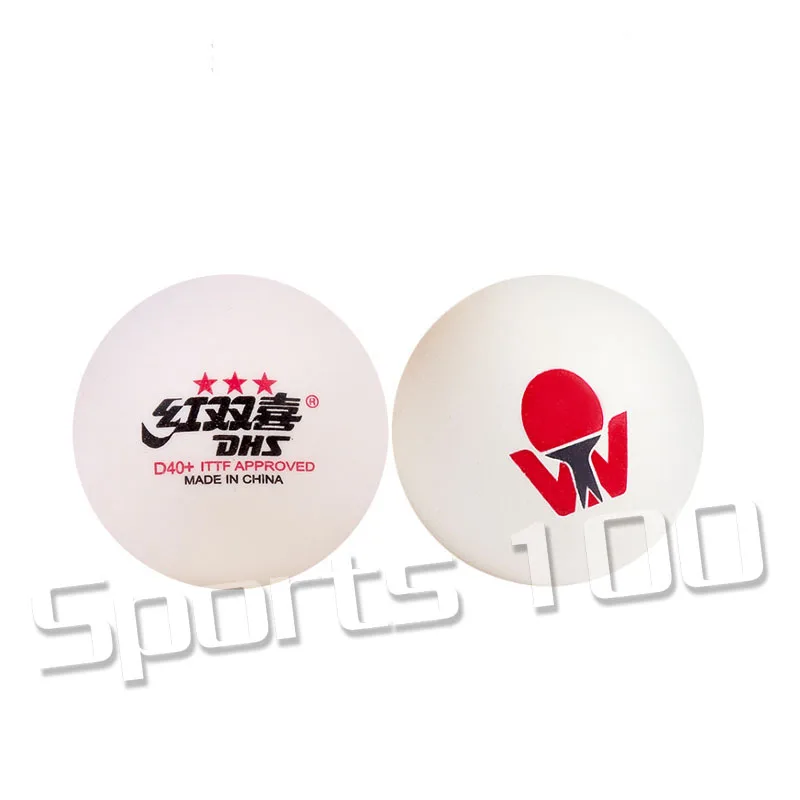 2019 Dhs Ittf World Tour Table Tennis Balls 3 Star D40 Material Plastic Poly