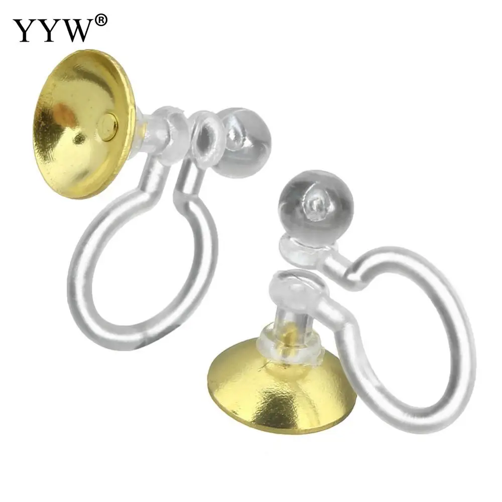 Stainless Steel Clip On Earring Finding with Silicone plated Inner Approx 6mm Sold By Lot
Stainless Steel Clip On Earring Finding with Silicone plated Inner Approx 6mm Sold By Lot