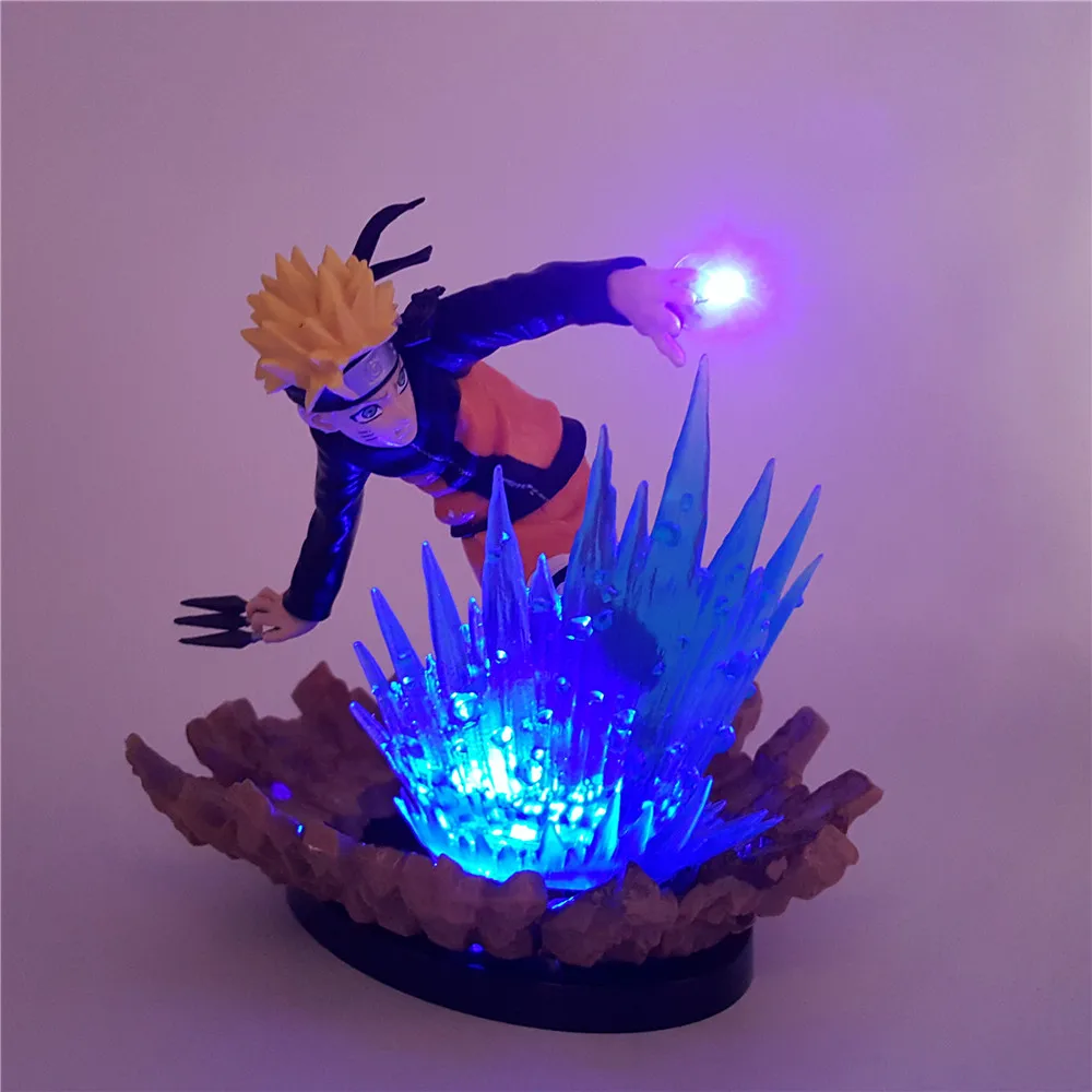 Наруто рисунок Uzumaki Naruto светодиодный ночной Светильник Lampara героя аниме Узумаки