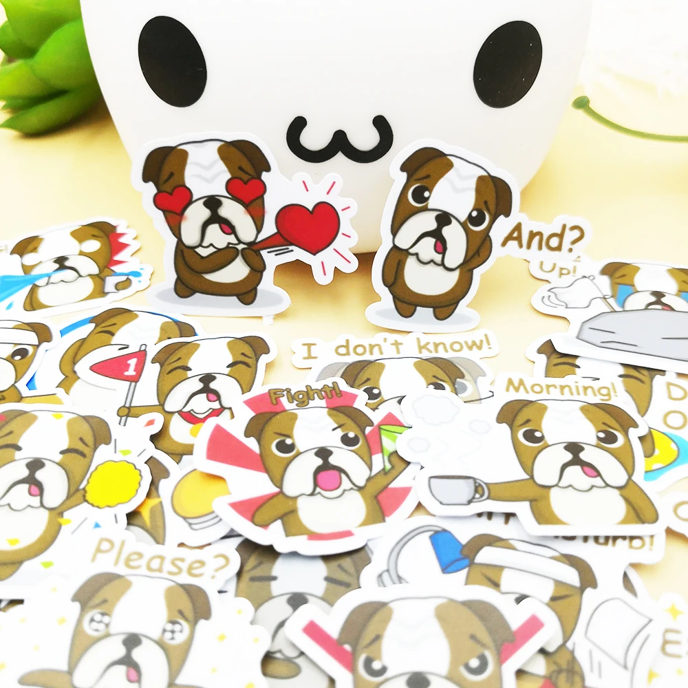 20/40pcs Creative Cute Pug Scrapbook Paper Decorative Stickers DIY Craft Album Random Not Repeat
20/40pcs Creative Cute Pug Scrapbook Paper Decorative Stickers DIY Craft Album Random Not Repeat