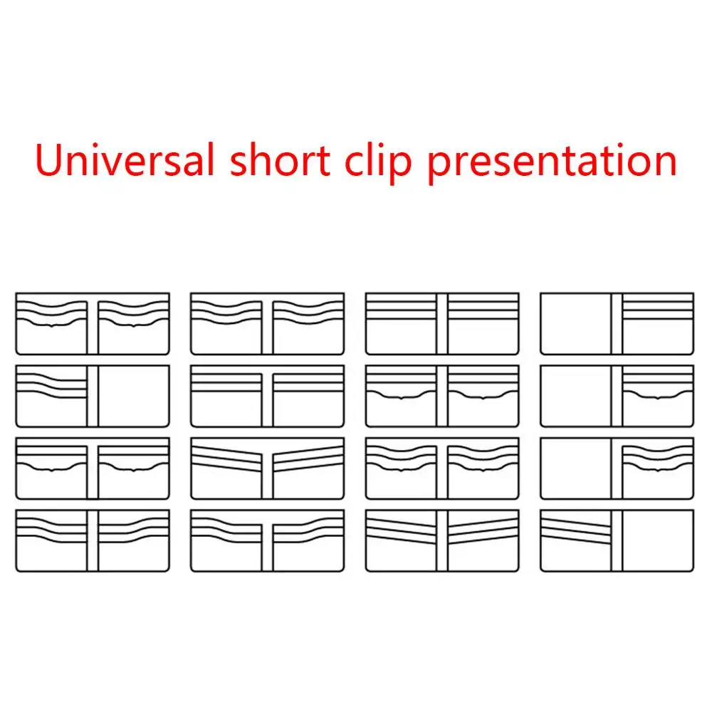 13pcs Clear Acrylic Wallet Pattern Stencil Template Sets Leather Craft DIY Tool Kits Handmade
13pcs Clear Acrylic Wallet Pattern Stencil Template Sets Leather Craft DIY Tool Kits Handmade