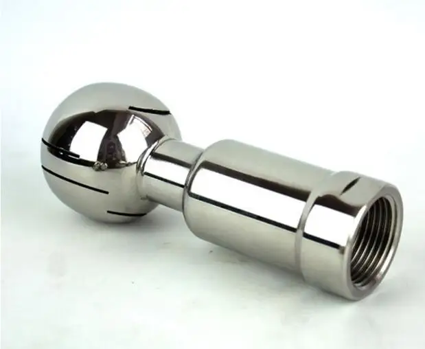 Free shipping 2'' DN50 Female Thread CIP Tank Cleaning Rotating Spray Ball SS 304
Free shipping 2'' DN50 Female Thread CIP Tank Cleaning Rotating Spray Ball SS 304