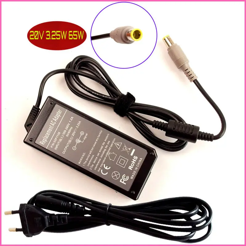 For IBM / Lenovo / Thinkpad X100e X120e X121e X130e 20V 3.25A Laptop Ac Adapter Charger POWER SUPPLY Cord
For IBM / Lenovo / Thinkpad X100e X120e X121e X130e 20V 3.25A Laptop Ac Adapter Charger POWER SUPPLY Cord