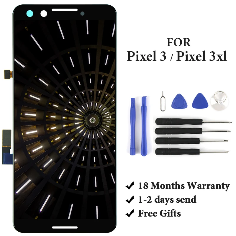 6.3" inch Replacement LCD For HTC Google Pixel 3/ 3 XL LCD Touch Screen Digitizer For HTC Google Pixel 3/ 3XL Display
6.3" inch Replacement LCD For HTC Google Pixel 3/ 3 XL LCD Touch Screen Digitizer For HTC Google Pixel 3/ 3XL Display