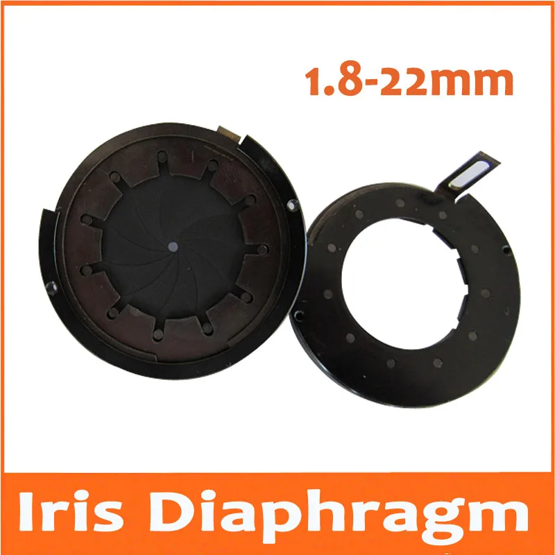 100pcs 1.8-22MM Adjustable Zoom Iris Diaphragm Aperture Condenser Adapter with 11pcs Blades for Digital Camera Microscope
100pcs 1.8-22MM Adjustable Zoom Iris Diaphragm Aperture Condenser Adapter with 11pcs Blades for Digital Camera Microscope
