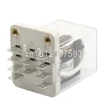 JQX-38F DC 24V Coil 11 Pin 3PDT PCB Type Power Relay 40A