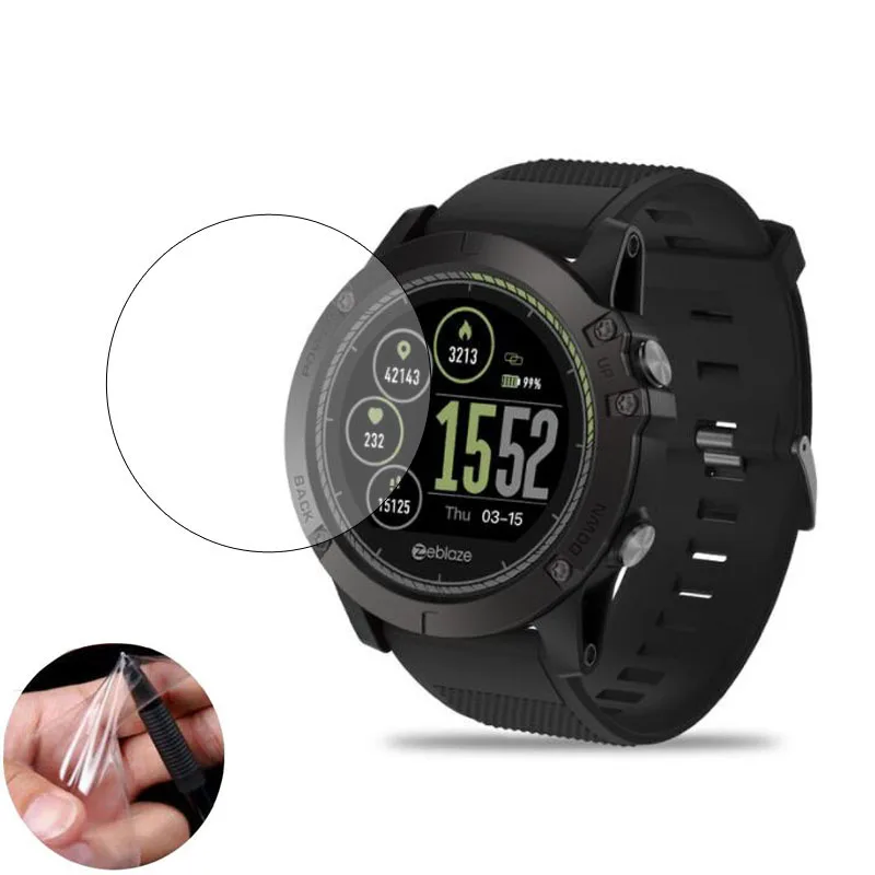 Soft Clear Protective Film Guard Protection For Zeblaze VIBE 3 HR Smart Watch Smartwatch Display Screen Protector Cover(No glass
Soft Clear Protective Film Guard Protection For Zeblaze VIBE 3 HR Smart Watch Smartwatch Display Screen Protector Cover(No glass
