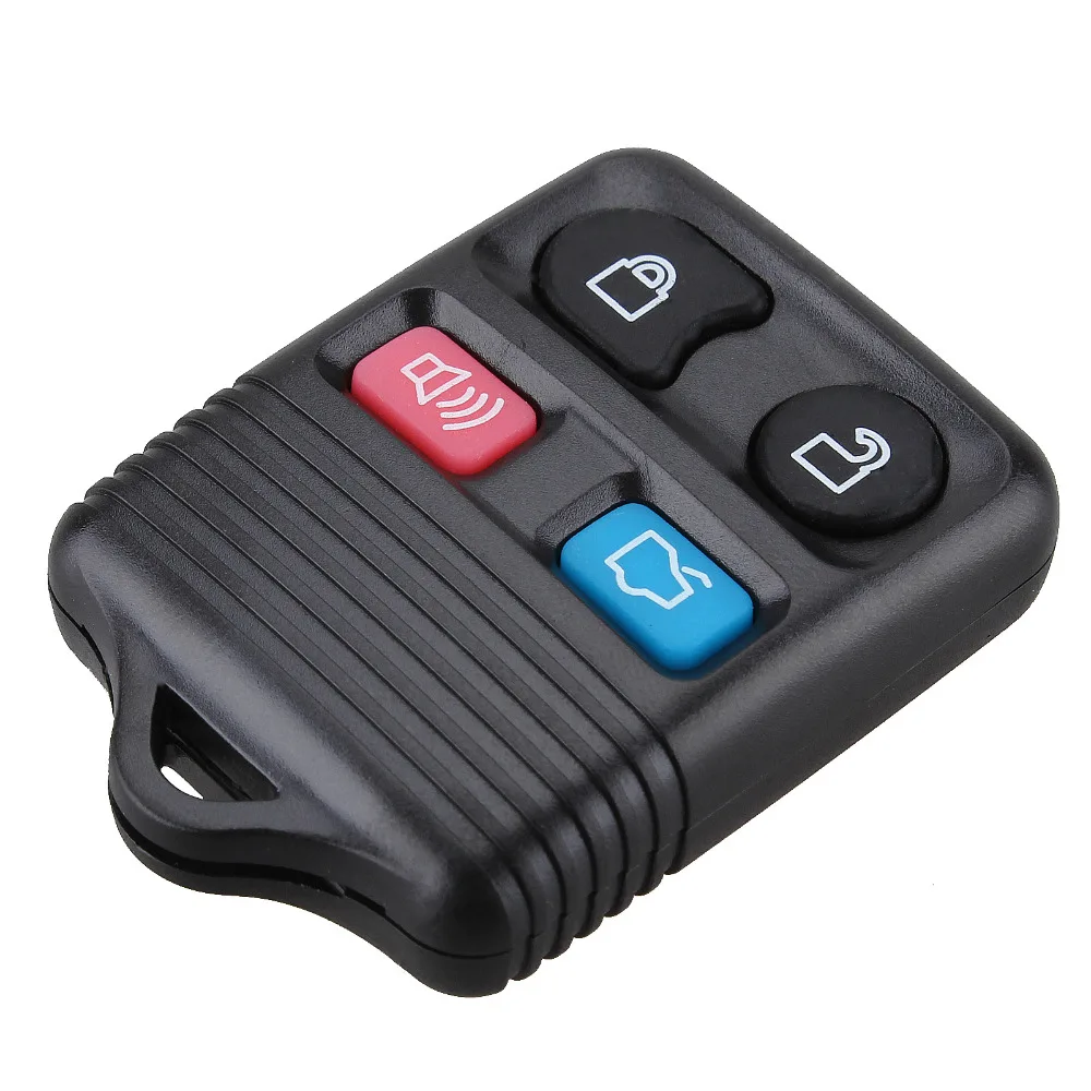 4 кнопки дистанционного ключа оболочки для Ford Focus Escape Mustang Thunderbird / Lincoln Town Car LS Mercury