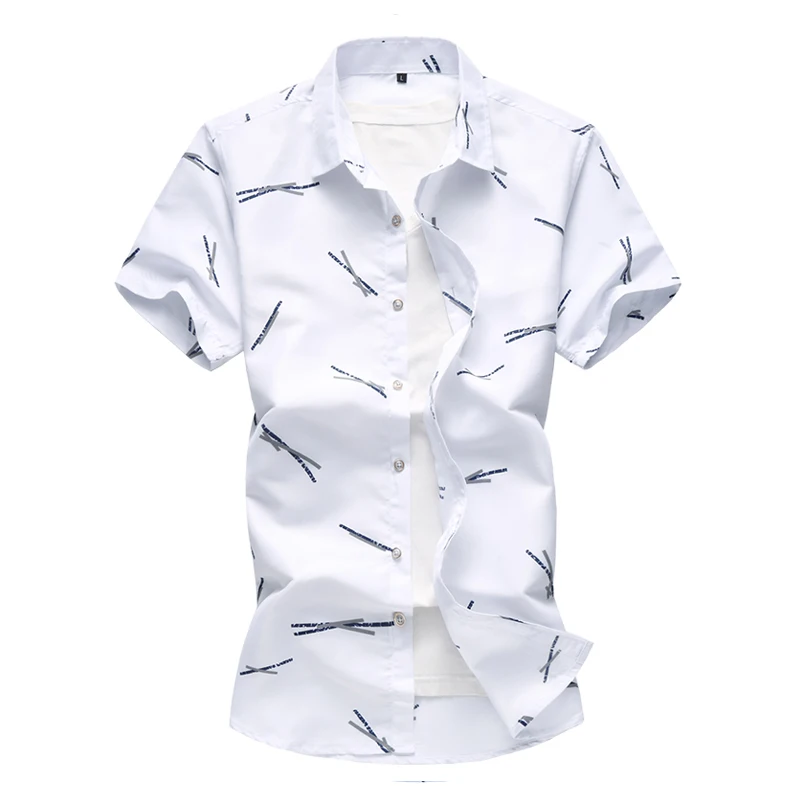 2019 Summer New Men's Print Shirt Fashion Casual Hawaii Short Sleeve Shirt Male Brand Clothes Plus Size 5XL 6XL 7XL
2019 Summer New Men's Print Shirt Fashion Casual Hawaii Short Sleeve Shirt Male Brand Clothes Plus Size 5XL 6XL 7XL