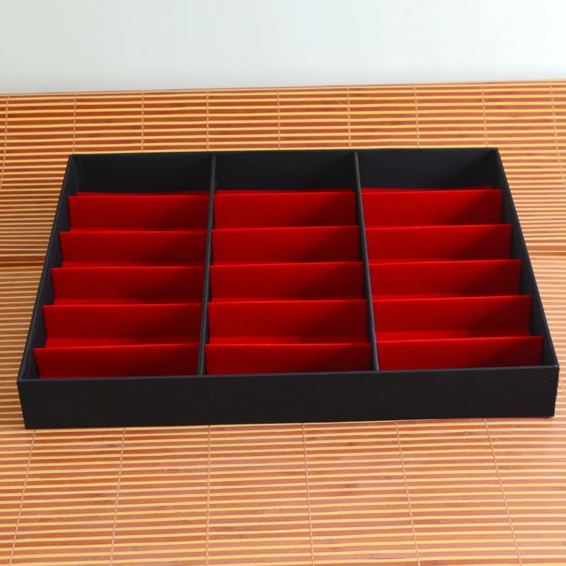 Black And Red Color Travel Eyeglasses Display Boxes For 18 Pairs Of Sunglasses Organizer Tray
Black And Red Color Travel Eyeglasses Display Boxes For 18 Pairs Of Sunglasses Organizer Tray