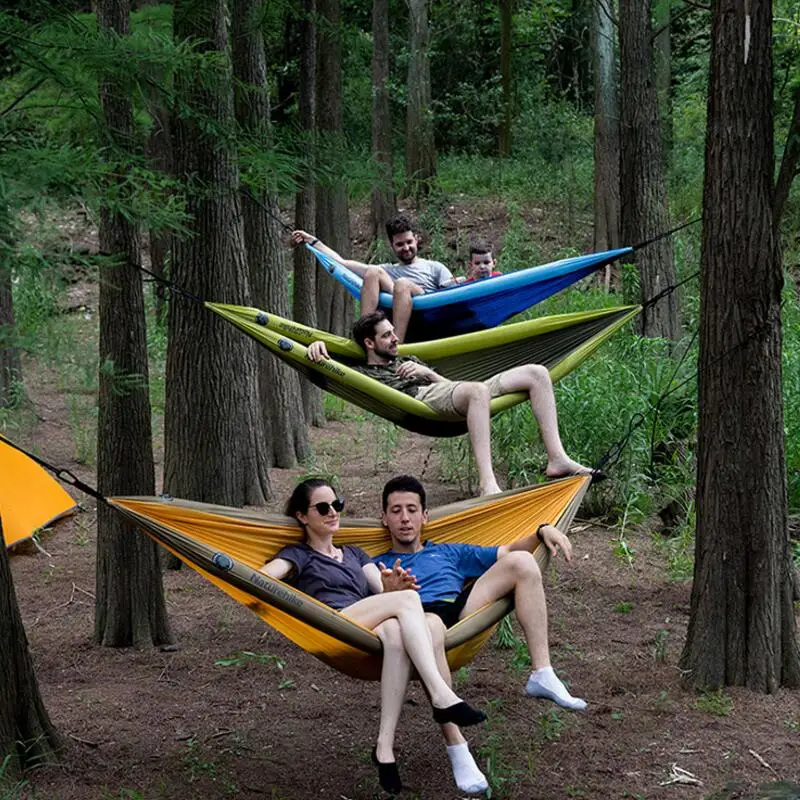 NatureHike Ultralight Portable Hammock Double Person Garden Home Travel Outdoor Camping Hanging Sleeping Bed Swing Hammock
NatureHike Ultralight Portable Hammock Double Person Garden Home Travel Outdoor Camping Hanging Sleeping Bed Swing Hammock