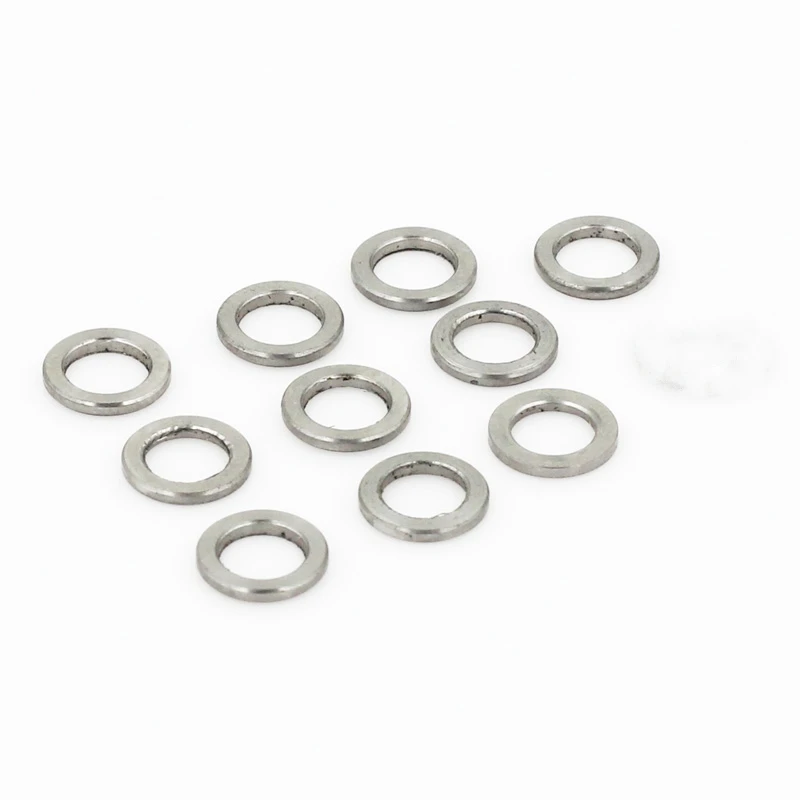 10Pcs M6 Titanium Ti Flat Washer DIN125 Grade 5 Spacer washers for Bicycle Cycling Motorcycle Car
10Pcs M6 Titanium Ti Flat Washer DIN125 Grade 5 Spacer washers for Bicycle Cycling Motorcycle Car