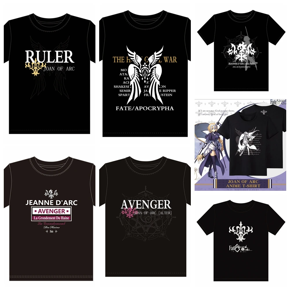 MGFHOME Anime Fate Grand Order Apocrypha Ruler Avenger Jeanne dArc Alter Cosplay T-Shirt Tops Tee FGO Joan of Arc Shirt t shirt
MGFHOME Anime Fate Grand Order Apocrypha Ruler Avenger Jeanne dArc Alter Cosplay T-Shirt Tops Tee FGO Joan of Arc Shirt t shirt