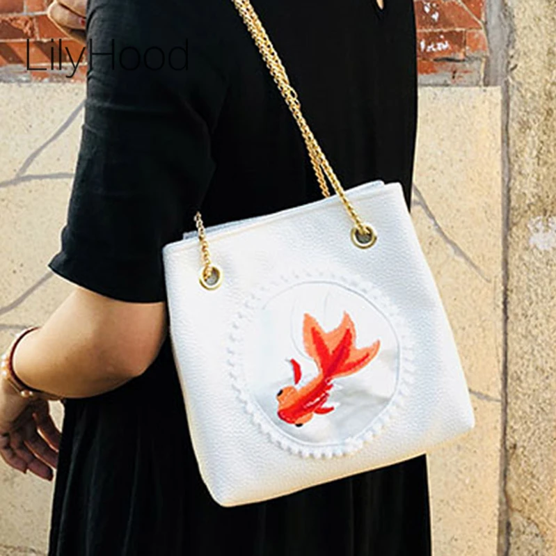 LilyHood женская модель 2021 года новая милая Повседневная сумка через плечо в