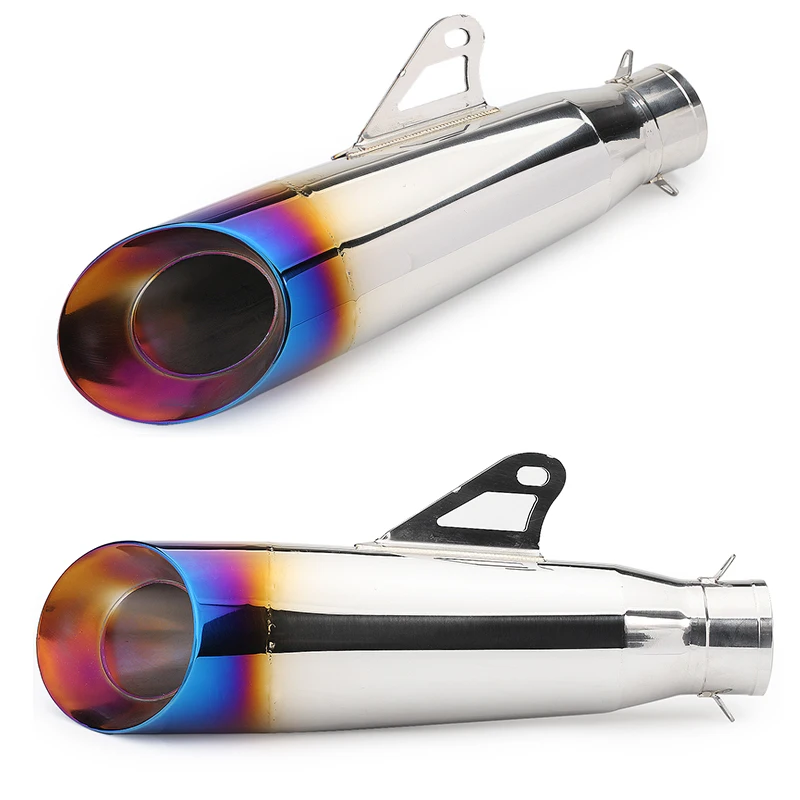Motorcycle refitted exhaust pipe sports car inclined large displacement gun barrel explosion Street exhaust pipe general purpose
Motorcycle refitted exhaust pipe sports car inclined large displacement gun barrel explosion Street exhaust pipe general purpose