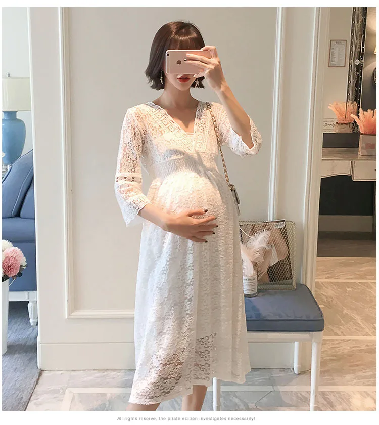 2019 spring and autumn fashion new slim pregnant women lace dress long pregnant women dress
2019 spring and autumn fashion new slim pregnant women lace dress long pregnant women dress