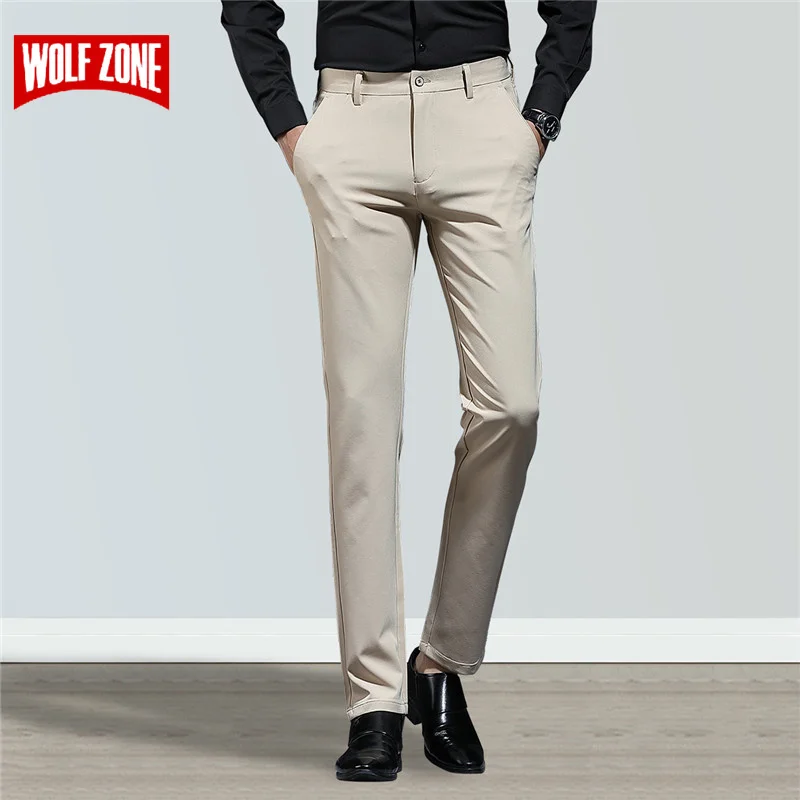 2020 New Casual Men Pants Classic Fashion Slim Fit Dress Flat Brand Suit Mens Trousers Formal Business Cotton Clothing for Male
2020 New Casual Men Pants Classic Fashion Slim Fit Dress Flat Brand Suit Mens Trousers Formal Business Cotton Clothing for Male