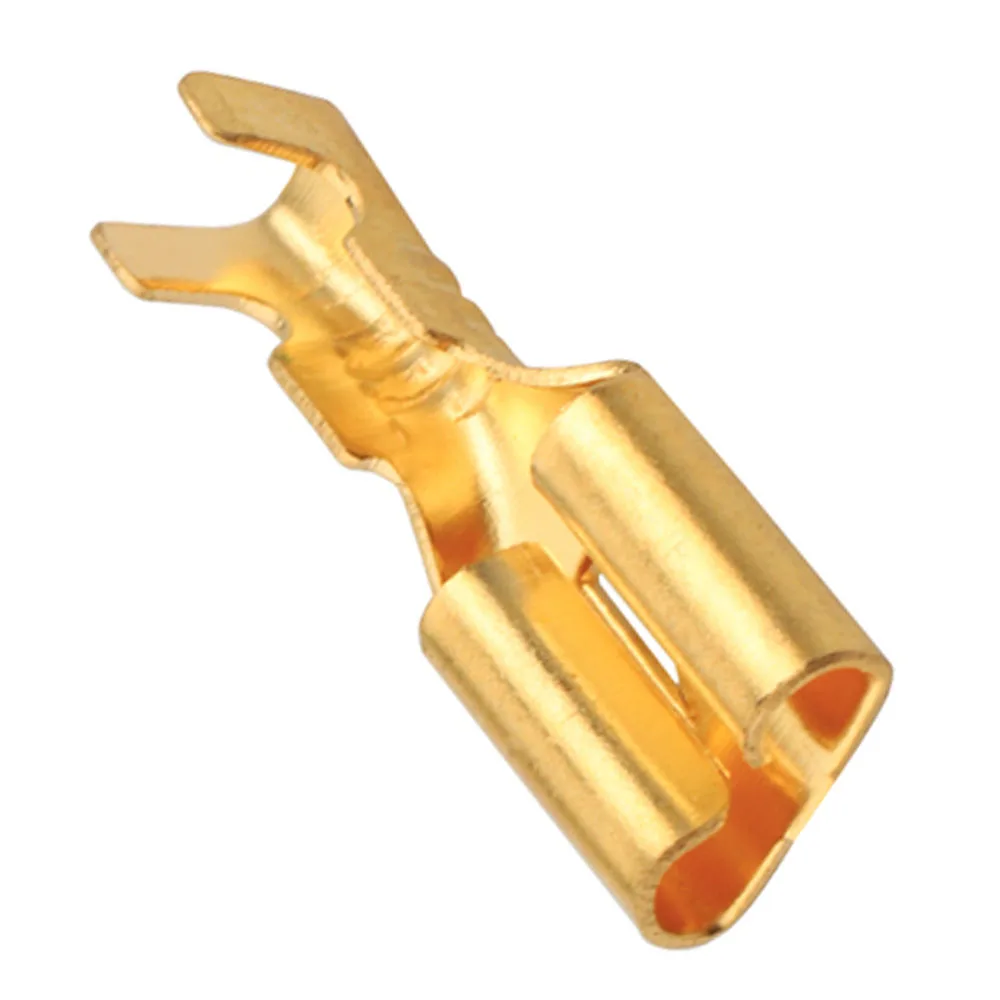 100pcs/Lot 4.8 series insulated terminal thickness 0.5 male insert Brass connectors car terminals DJ621-E4.8A 0.2-0.75mm2
100pcs/Lot 4.8 series insulated terminal thickness 0.5 male insert Brass connectors car terminals DJ621-E4.8A 0.2-0.75mm2