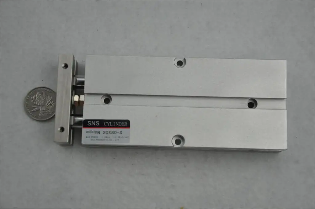 SNS TN20 * 80-S M5"with magnetic reed Airtac type twin rod guide dual shaft acting guide air pneumatic cylinder
SNS TN20 * 80-S M5"with magnetic reed Airtac type twin rod guide dual shaft acting guide air pneumatic cylinder