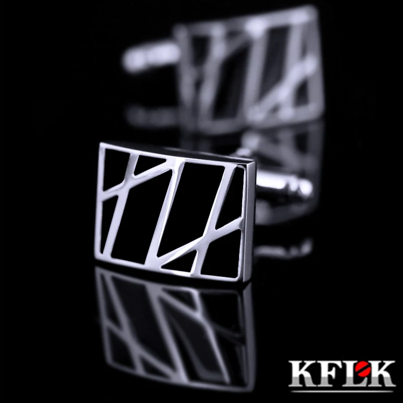 KFLK Jewelry shirt cufflinks for mens Brand cuff buttons Black cuff links High Quality wedding gemelos abotoaduras guests
KFLK Jewelry shirt cufflinks for mens Brand cuff buttons Black cuff links High Quality wedding gemelos abotoaduras guests
