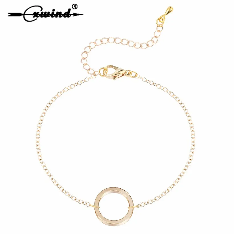 Cxwind Fashion Woman Geometry Open Karma Circle Bracelets Pendants Charm Couple Bracelet Femme Accessories
Cxwind Fashion Woman Geometry Open Karma Circle Bracelets Pendants Charm Couple Bracelet Femme Accessories