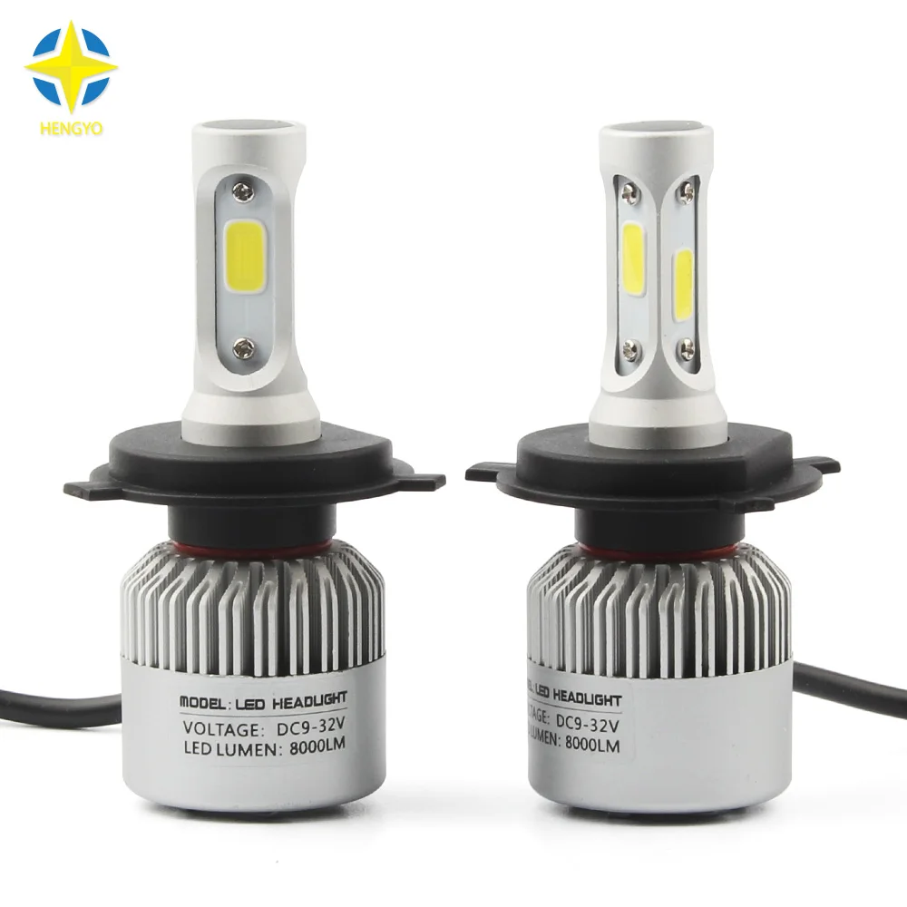 S2 Car Headlight Light H1 H4 LED H7 H11 9005 9006 9007 9012 COB LED Headlight 72W 8000LM Fog Light 6500K 12V All In One
S2 Car Headlight Light H1 H4 LED H7 H11 9005 9006 9007 9012 COB LED Headlight 72W 8000LM Fog Light 6500K 12V All In One