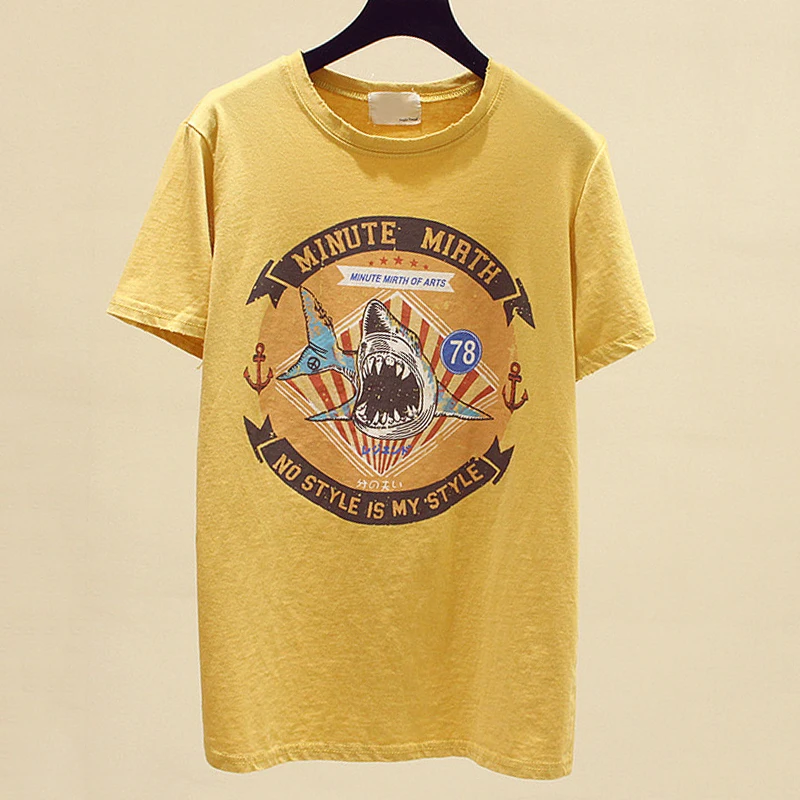 Summer T-shirt Women 2019 New Short-sleeved Harajuku Style Loose Befree Fashion Printing Round Neck Vintage T Shirt Tops HJ231
Summer T-shirt Women 2019 New Short-sleeved Harajuku Style Loose Befree Fashion Printing Round Neck Vintage T Shirt Tops HJ231