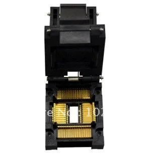 Тестовое гнездо TQFP100 QFP100 100% мм/адаптер программатора/вставное (IC51-1004-814) 0 65 |