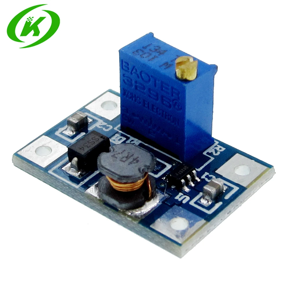 DC-DC SX1308 Step-UP Adjustable Power Module Step Up Boost Converter 2-24V to 2-28V 2A
DC-DC SX1308 Step-UP Adjustable Power Module Step Up Boost Converter 2-24V to 2-28V 2A