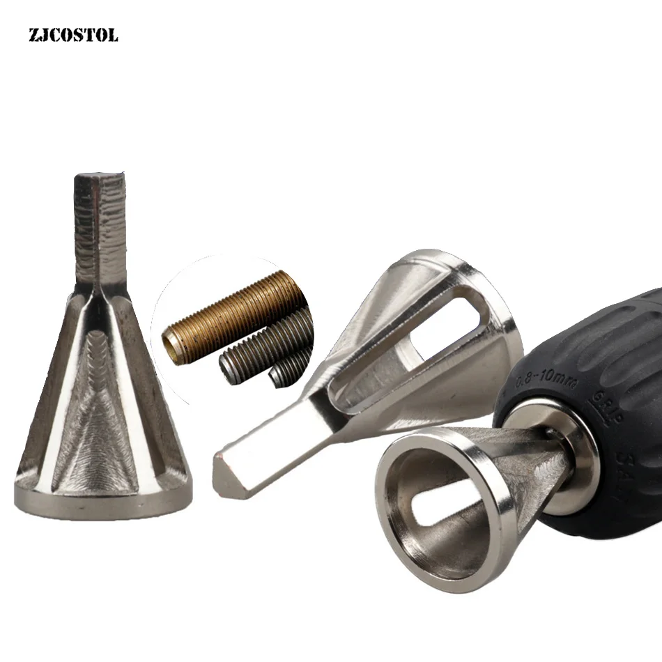 ZJCOSTOL Deburring External Chamfer Tool Repairs Damaged Bolts Deburring Chamfer Bit Tools For All kinds Of Chuck Drills
ZJCOSTOL Deburring External Chamfer Tool Repairs Damaged Bolts Deburring Chamfer Bit Tools For All kinds Of Chuck Drills
